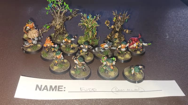 Best Painted entry on the table