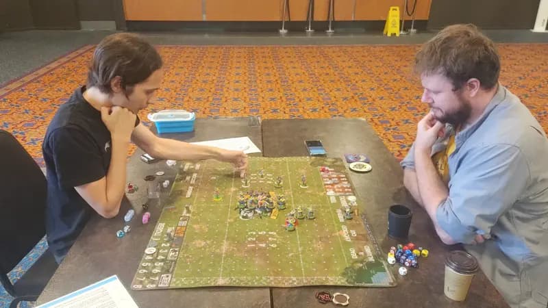 Kick-off on Table 12