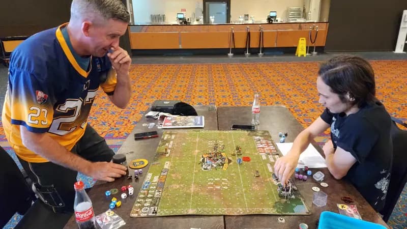 Table 12 late in Round 3