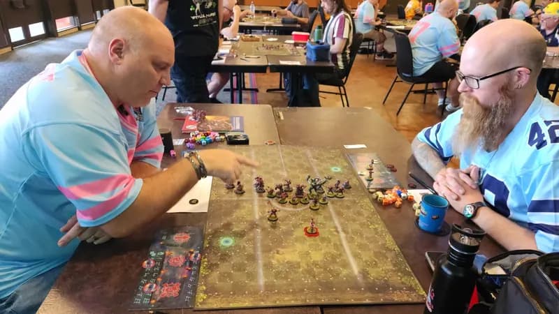 Leaning in on Table 13