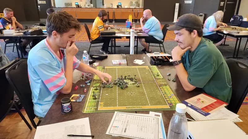 Table 7 grinds it out