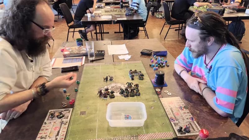 The last game of the day