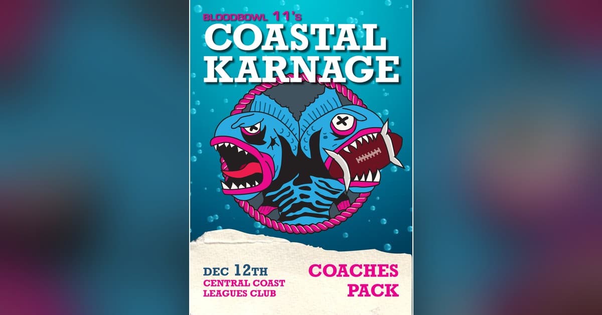 Save the date — Coastal Karnage returns 12 December 2026